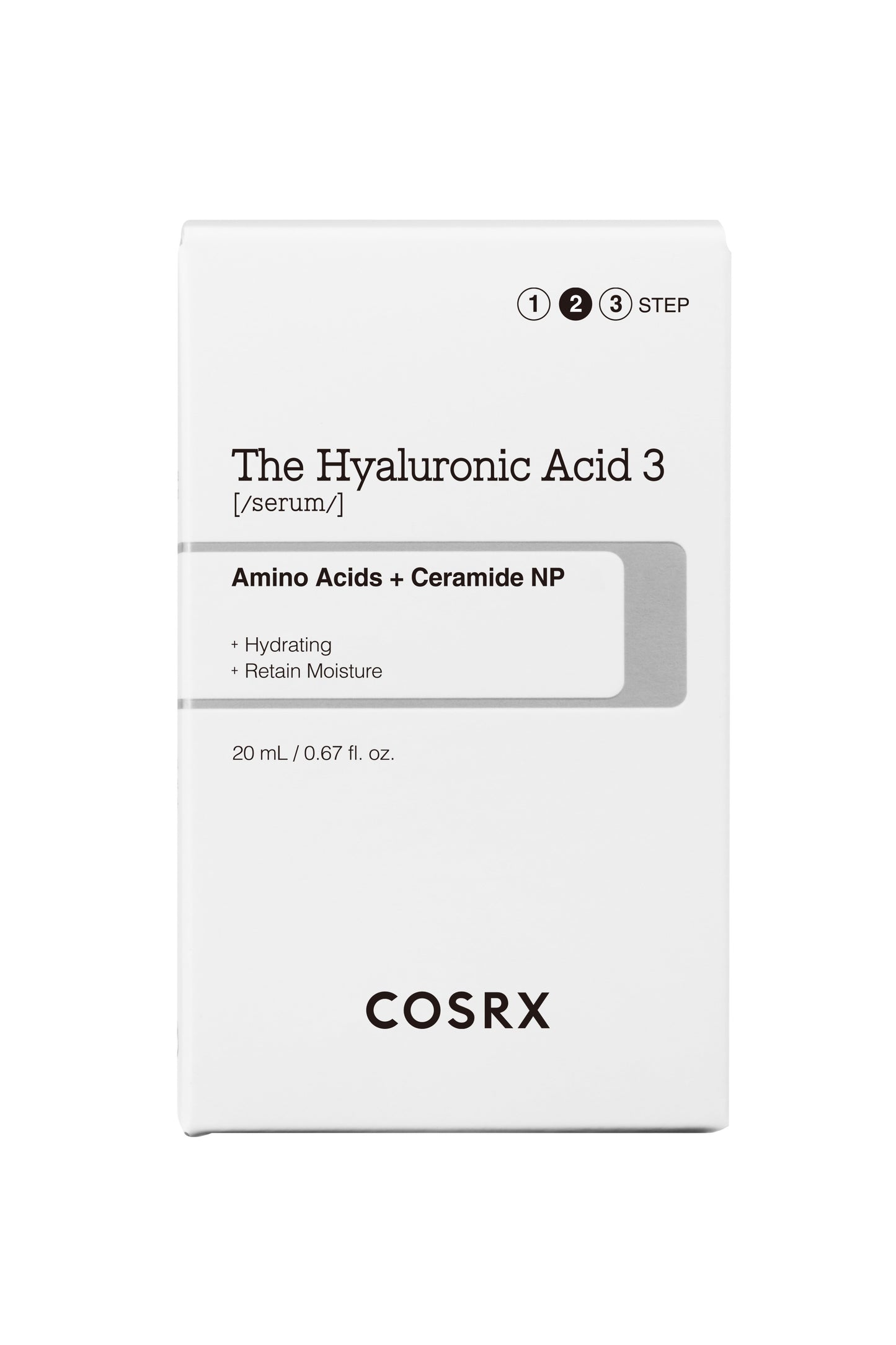COSRX - The Hyaluronic Acid 3 Serum, 20ml