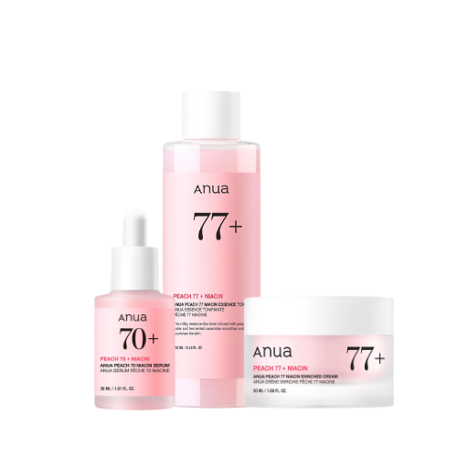 Anua Peach 77% Glass Skin Set