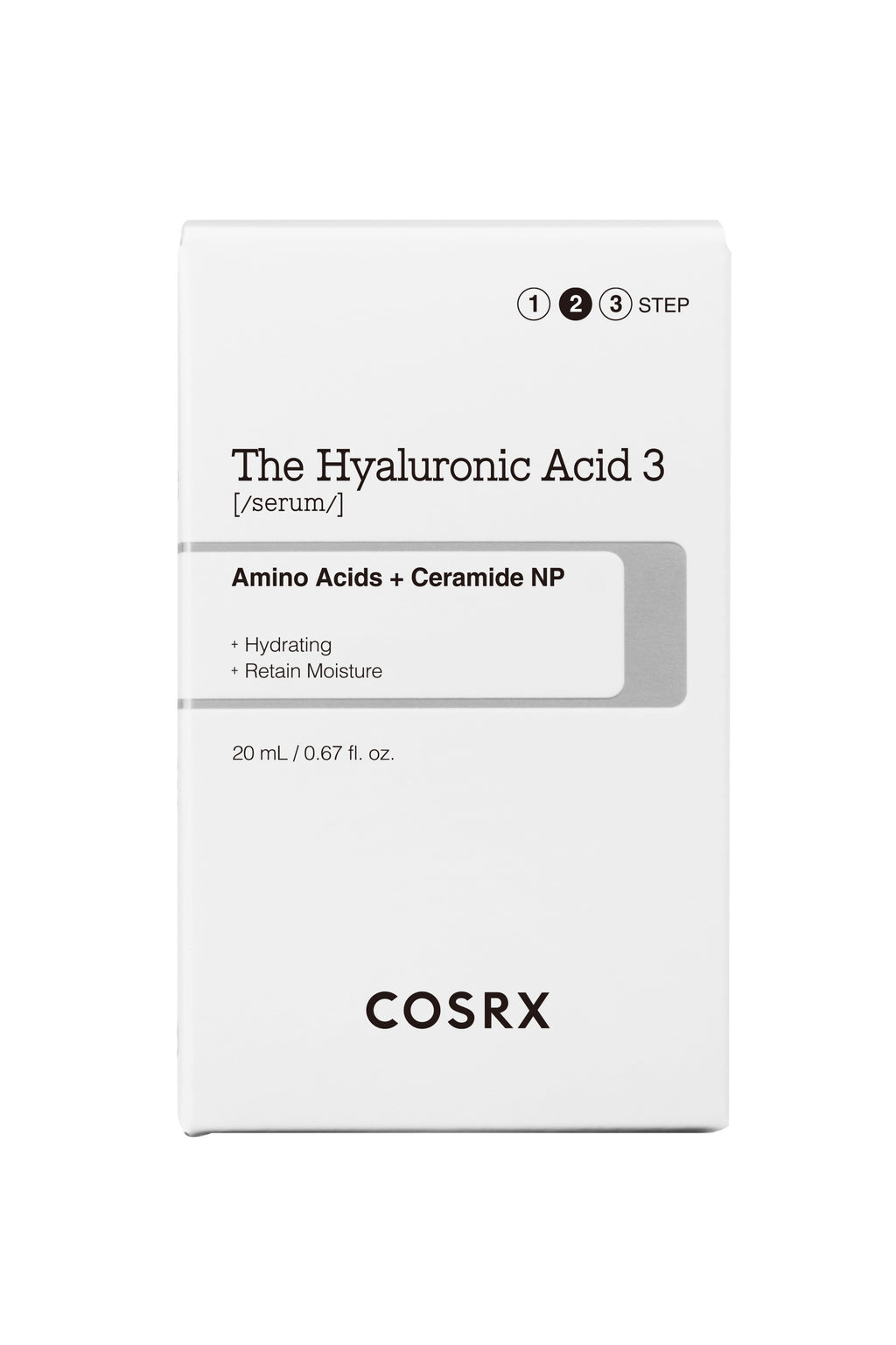 COSRX - The Hyaluronic Acid 3 Serum, 20ml